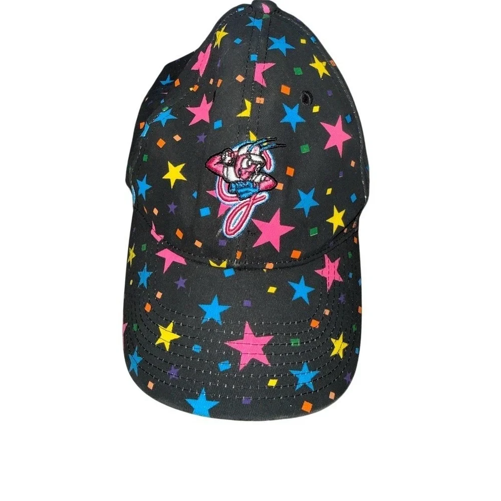 N47 Twins Youth Adjustable Baseball Cap Stars Pink Brim Size M baseball hat